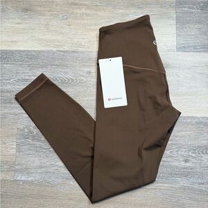 Lululemon Align V Waist HR Pant 25" - JAVA